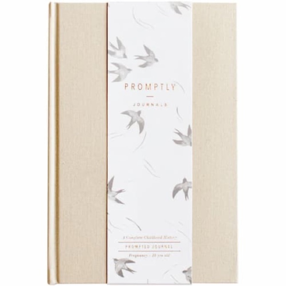 Promptly Journal in Sand Linen